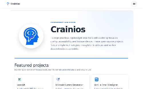 Tester et découvrir mes projets Open source